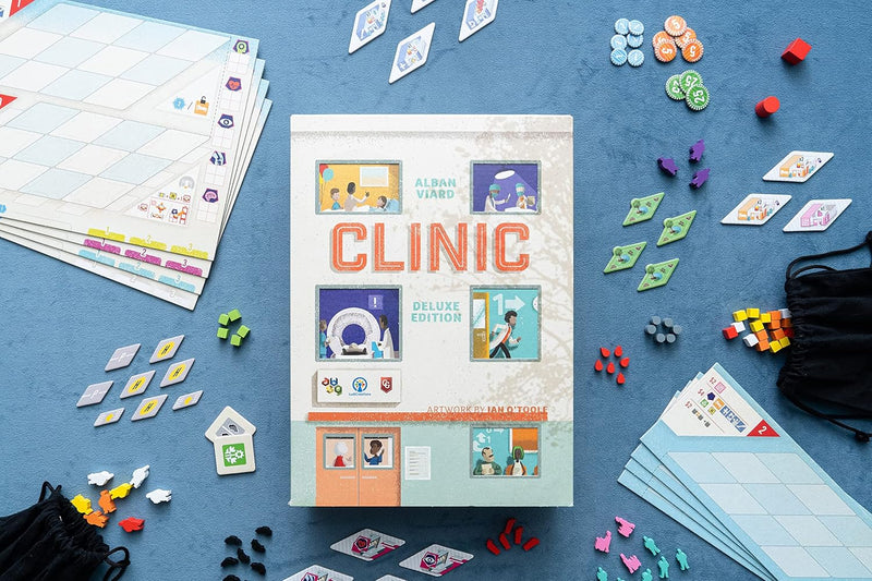 Clinic - Deluxe Edition [Board Game, 1-4 Players] Board Game Capstone Games