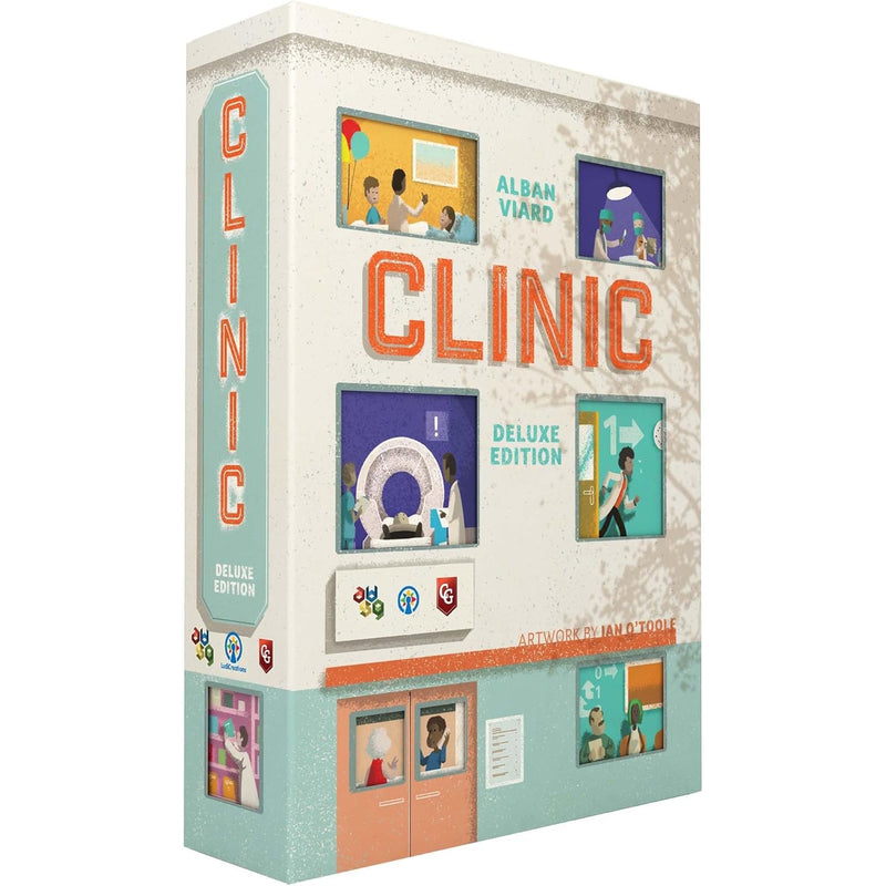 Clinic - Deluxe Edition [Board Game, 1-4 Players] Board Game Capstone Games