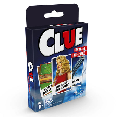 Clue Card Game [Board Game, 3 - 4 Players] Board Game Hasbro