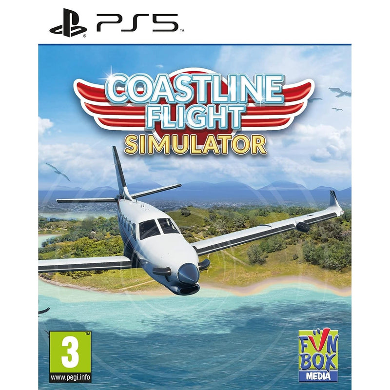 Coastline Flight Simulator [PlayStation 5] PlayStation 5 Video Game Funbox Media