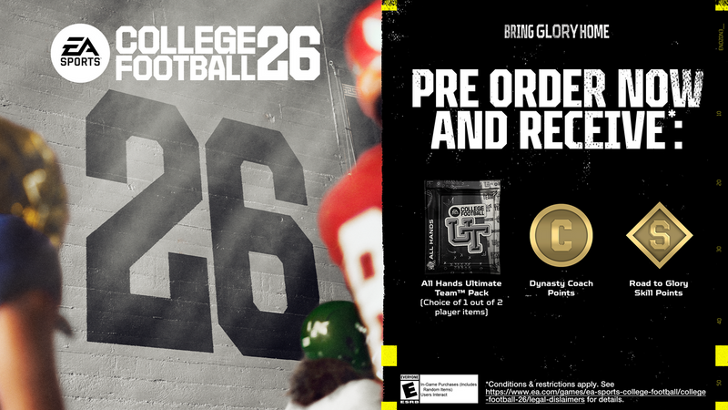 College Football 26 [Xbox Series X] Xbox Series X Video Game Electronic Arts
