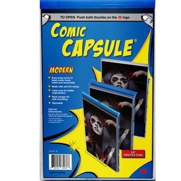 ComicCapsule Protective Case [Blue Modern Age Size]