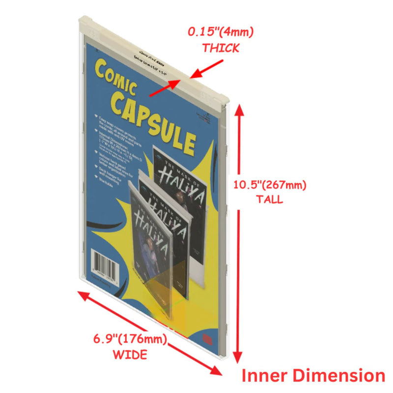 ComicCapsule Protective Case [Clear Modern Age Size]
