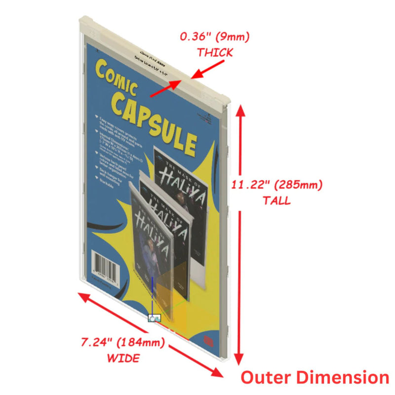 ComicCapsule Protective Case [Clear Modern Age Size]