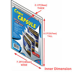 ComicCapsule Protective Case [Clear Silver Age Size]
