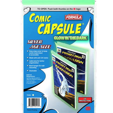 ComicCapsule Protective Case [Glow In the Dark Silver Age Size]