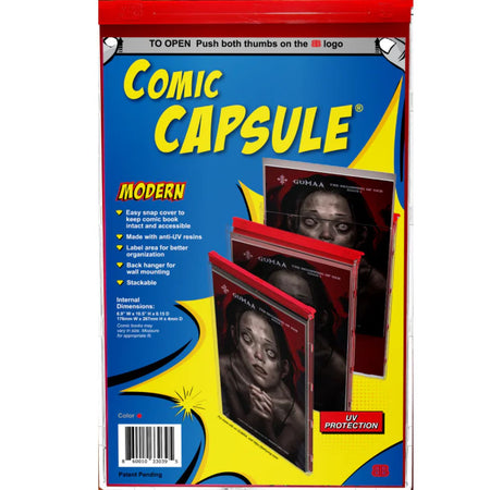 ComicCapsule Protective Case [Red Modern Age Size]