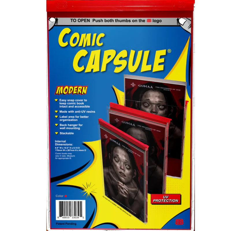 ComicCapsule Protective Case [Red Modern Age Size]