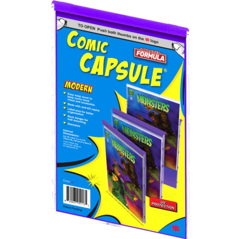 ComicCapsule Protective Case [Purple Modern Age Size]