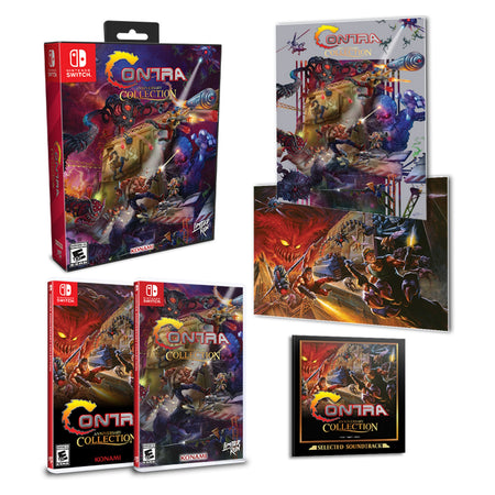 Contra Anniversary Collection Hard Corps Edition - Limited Run Games #140 [Nintendo Switch] Nintendo Switch Video Game Limited Run Games