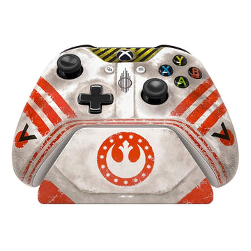 Controller Gear: Star Wars Squadrons Wireless Controller and Pro Charging Stand Bundle [Xbox Series X Accessory] Xbox Series X Accessories Controller Gear