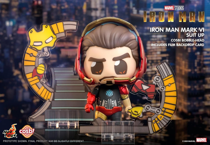 Cosbi Bobble-Head Collection: Series 1 Iron Man Tony Stark - 1-Random Figure Toys & Games Hot Toys