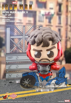 Cosbi Bobble-Head Collection: Series 1 Iron Man Tony Stark - 1-Random Figure Toys & Games Hot Toys