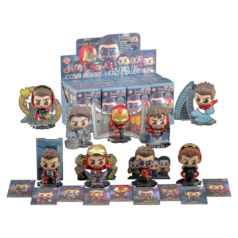 Cosbi Bobble-Head Collection: Series 1 Iron Man Tony Stark - 1-Random Figure Toys & Games Hot Toys