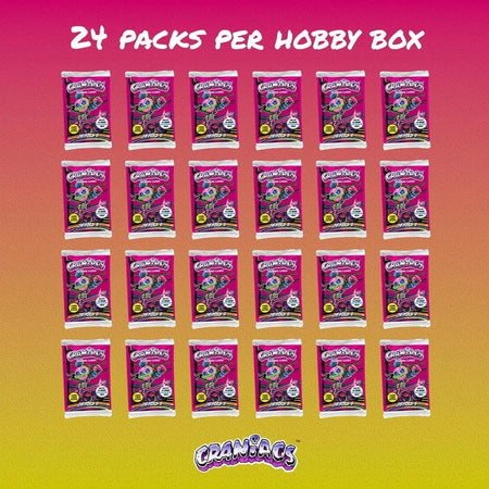 Craniacs TCG: Series 2 Trading Cards Hobby Box - 24 Packs Card Game Ira Friedman Enterprises