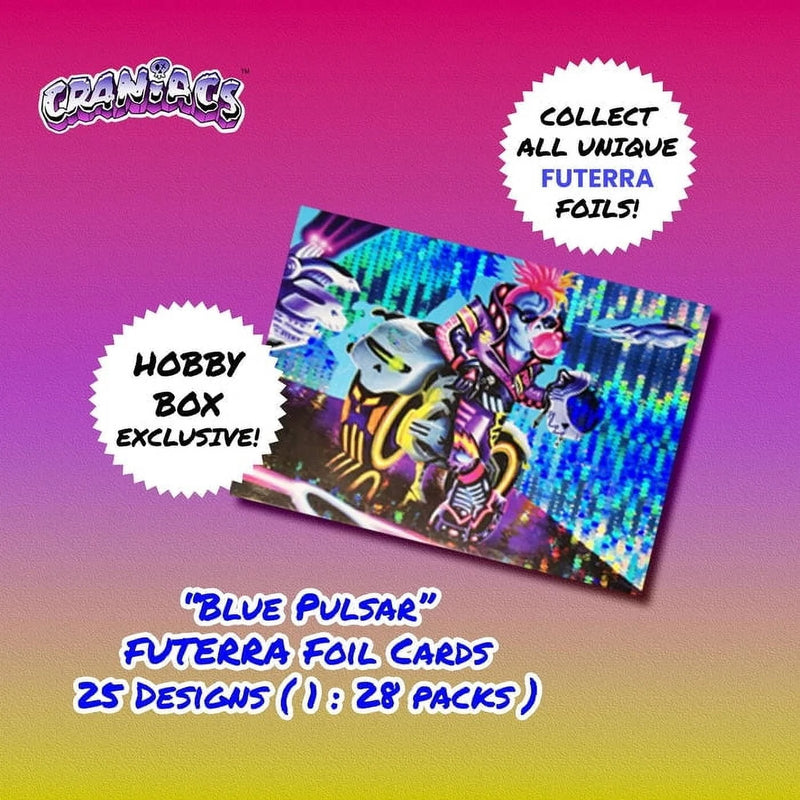 Craniacs TCG: Series 2 Trading Cards Hobby Box - 24 Packs Card Game Ira Friedman Enterprises