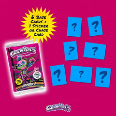 Craniacs TCG: Series 2 Trading Cards Hobby Box - 24 Packs Card Game Ira Friedman Enterprises