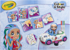 CRAYOLA Colour 'n' Style Friends: Bluebell - Coupe Playset Bonus: Includes Magic Dry-Erase Pens Toys & Games Crayola   