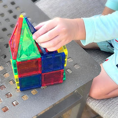Crayola: Mini Bold PIP - 24 Piece Magnetic Tile Set Toys & Games Create On