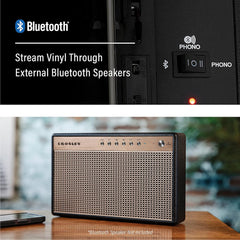 Crosley: Cruiser Plus Turntable - Emerald - CR8005F-EM [Electronics] Electronics Crosley