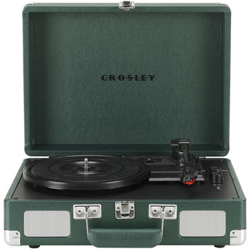 Crosley: Cruiser Plus Turntable - Emerald - CR8005F-EM [Electronics] Electronics Crosley