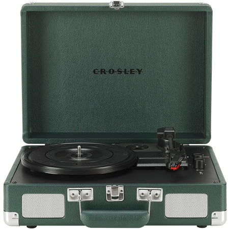 Crosley: Cruiser Plus Turntable - Emerald - CR8005F-EM [Electronics] Electronics Crosley