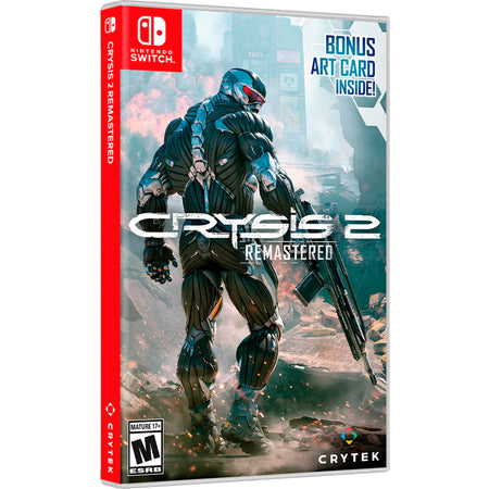 Crysis 2 Remastered - Bonus Art Card Inside! [Nintendo Switch] Nintendo Switch Video Game Limited Run Games