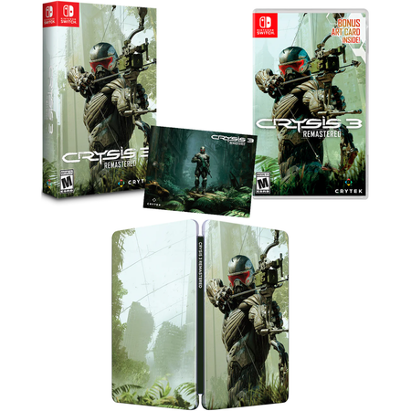 Crysis 3 Remastered - Deluxe Edition [Nintendo Switch] Nintendo Switch Video Game Limited Run Games   