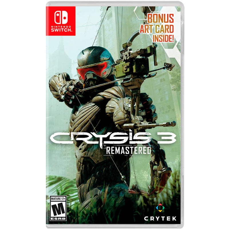 Crysis Remastered Bonus Art Card Inside! [Nintendo Switch