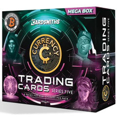 Cardsmiths Currency Trading Cards: Series 5 Mega Box - 8 Packs Collectible Cardsmiths