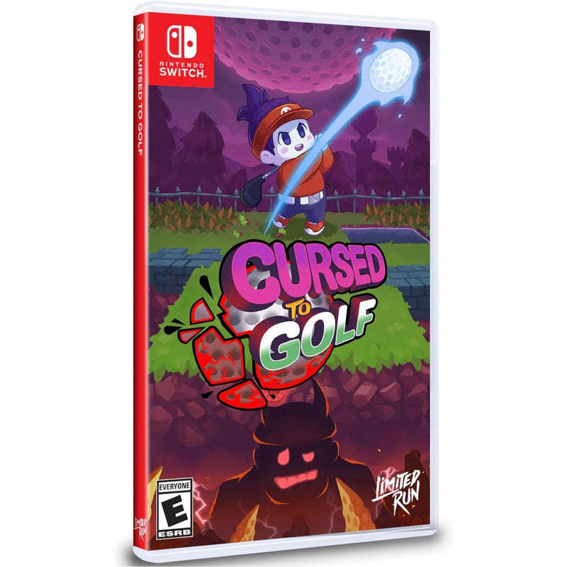 Cursed To Golf - Limited Run Games #195 [Nintendo Switch] Nintendo Switch Video Game Red Art Games   