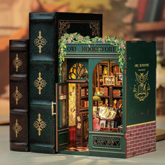 CuteBee: Book Journey - Owl Bookstore DIY Miniature House Model Kit CuteBee