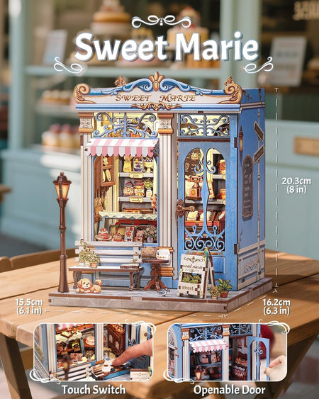 CuteBee: City Walk - Sweet Marie DIY Miniature House Model Kit CuteBee