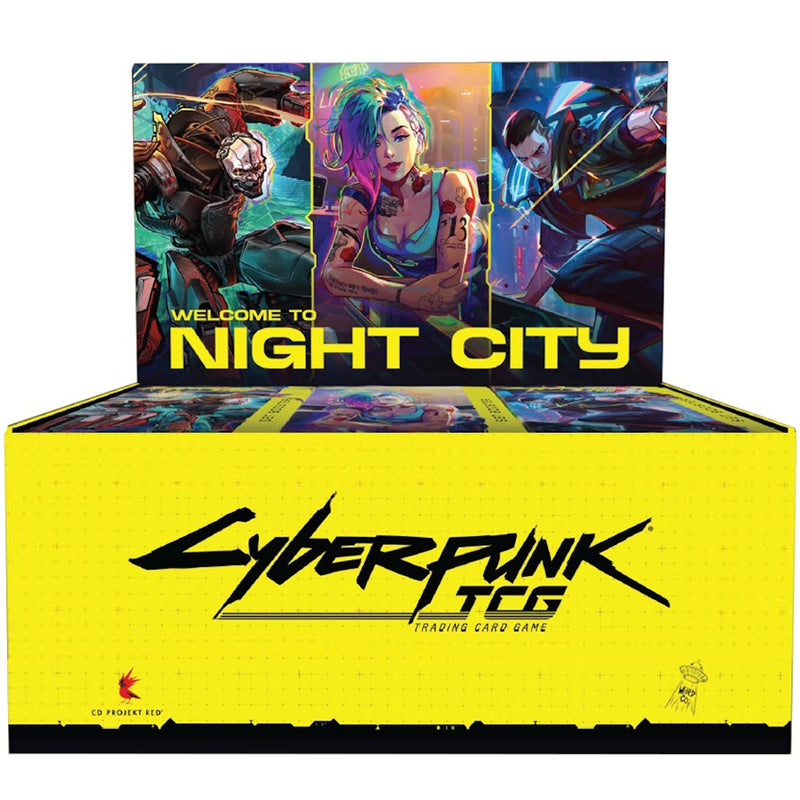 Cyberpunk TCG: Welcome to Night City Booster Box Card Game WeirdCo