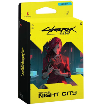 Cyberpunk TCG: Welcome to Night City Starter Deck - The Heist Card Game WeirdCo