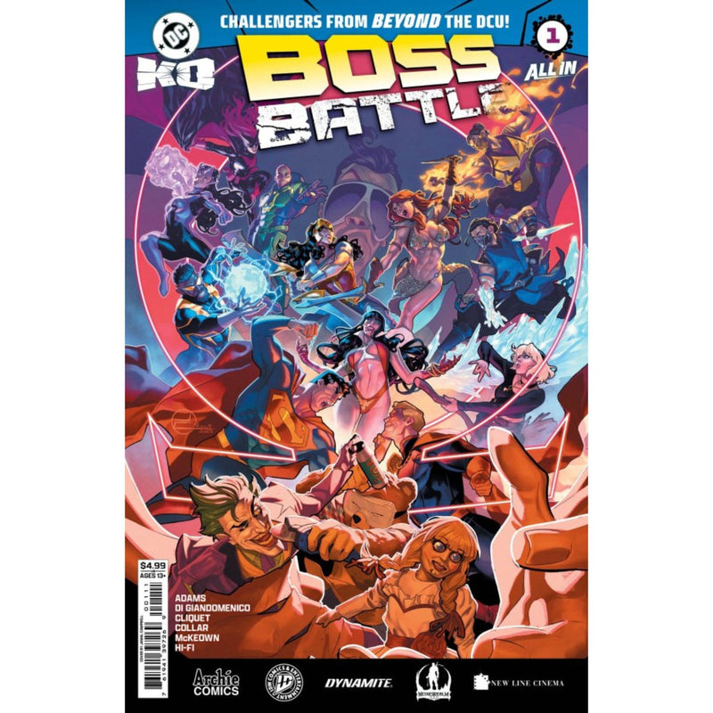 DC K.O. Boss Battle: #1 [Jamal Campbell CVR A] 2026 Comics DC Comics
