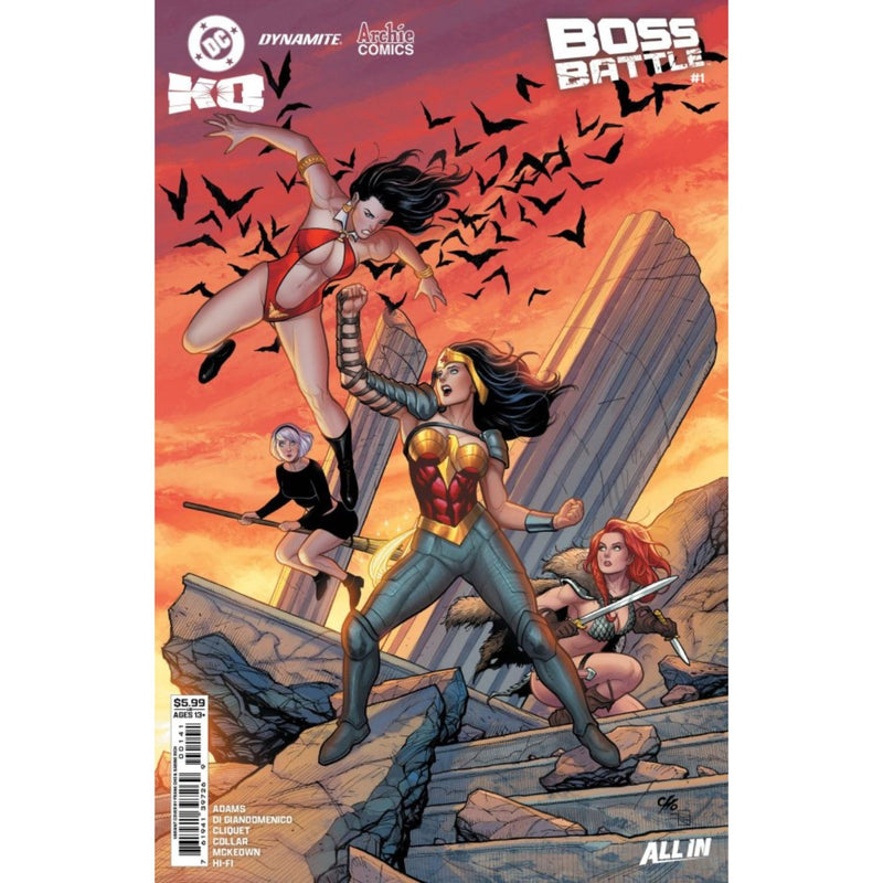DC K.O. Boss Battle: #1 [Frank Cho CVR D] 2026 Comics DC Comics