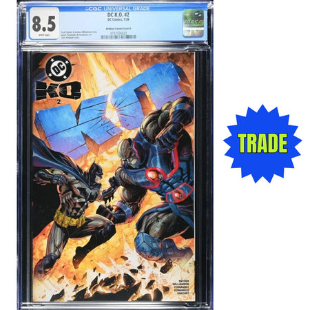 DC K.O.: #2 [Tyler Kirkman CGC 8.5 Shopville Exclusive] 2025 Comics DC Comics