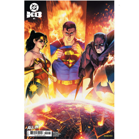 D.C. KO: #1 [Noobovich CVR M - 1:25] 2025 Comics DC Comics
