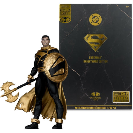 DC Multiverse Gold Label Collection: Future State Superman - Knightmare Edition 7" Figure Toys & Games McFarlane Toys
