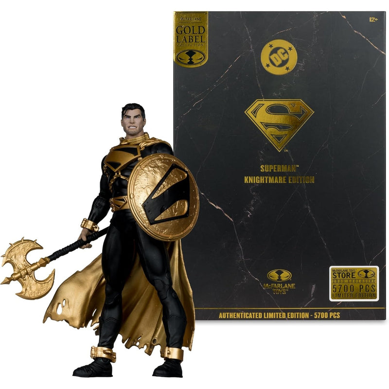 DC Multiverse Gold Label Collection: Future State Superman - Knightmare Edition 7" Figure Toys & Games McFarlane Toys