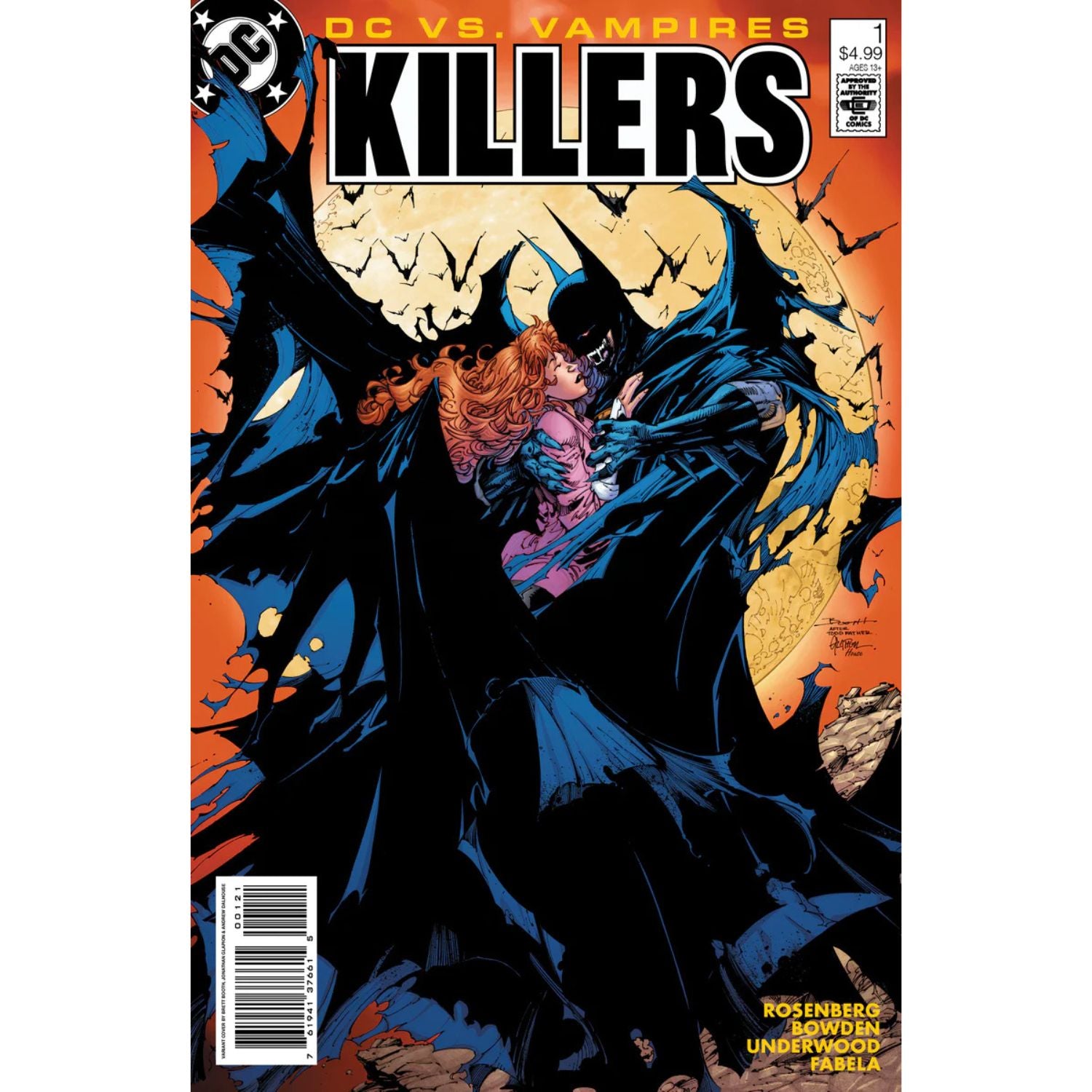 DC vs. Vampires: Killers: #1 [Brett Booth CVR B ] 2022 Comics DC Comics