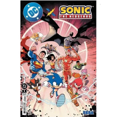 DC X Sonic The Hedgehog #1 2 3 4 5 [Pablo Collar CVR A Set 1-5] 2025 Comics DC Comics