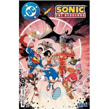 DC X Sonic The Hedgehog #1 2 3 4 5 [Pablo Collar CVR A Set 1-5] 2025 Comics DC Comics