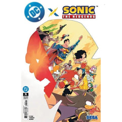 DC X Sonic The Hedgehog #1 2 3 4 5 [Pablo Collar CVR A Set 1-5] 2025 Comics DC Comics