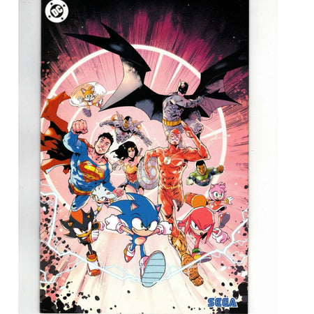 DC X Sonic The Hedgehog: #1 [Pablo M Collar CVR D - 1:25] 2025 Comics DC Comics