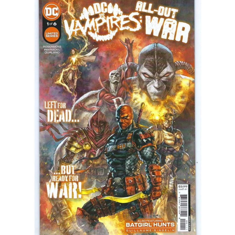 DC vs.. Vampires: All-Out War #1 [Alan Quah CVR A] 2022 Comics DC Comics