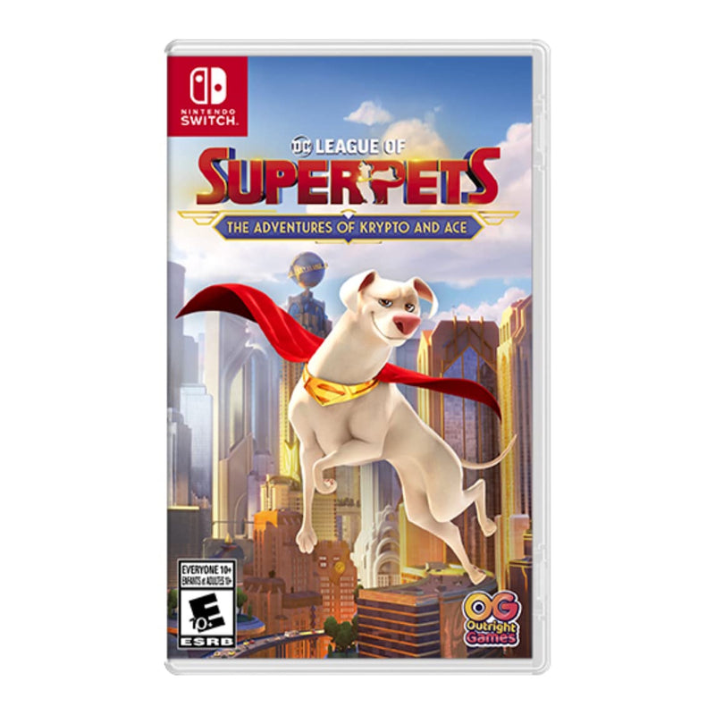 DC League of Super Pets: The Adventures of Krypto and Ace [Nintendo Switch] Nintendo Switch Video Game Outright Games