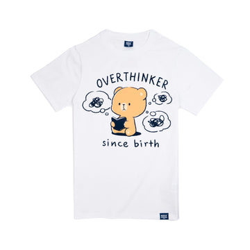 Overthinker T-shirt T-Shirts Milk Mocha Bear