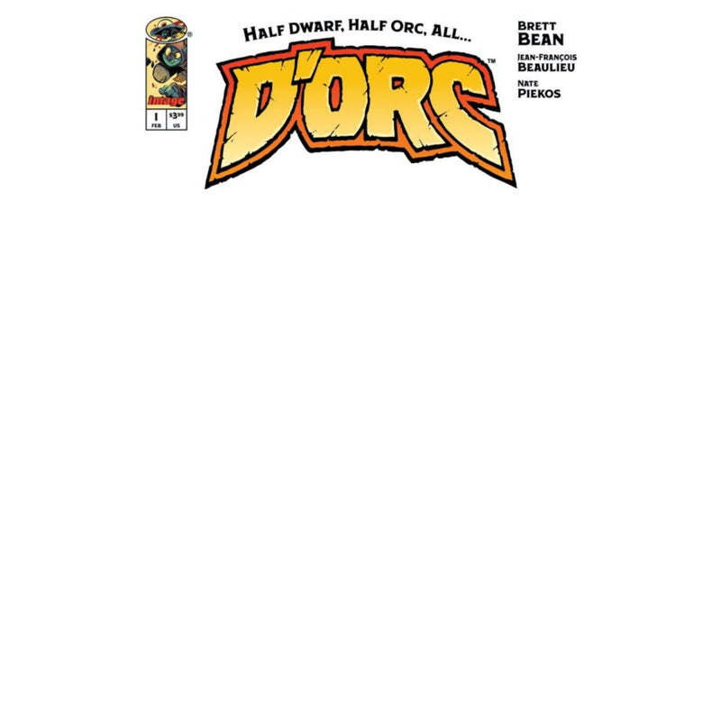 D'Orc #1 [Blank CVR F] 2026 Comics Image Comics